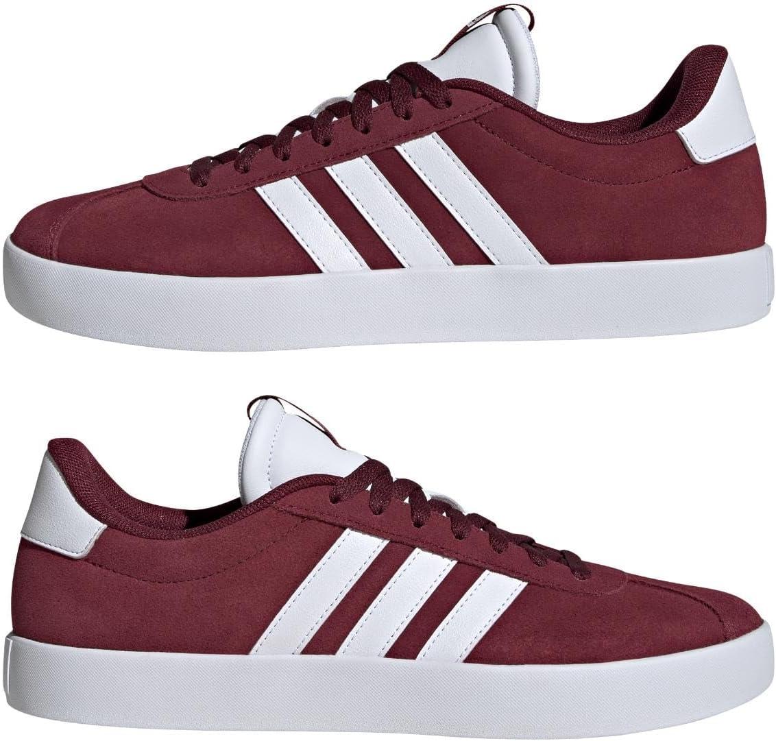 image:imageadidas Mens VL Court 30 SneakersShadow RedWhiteShadow Red