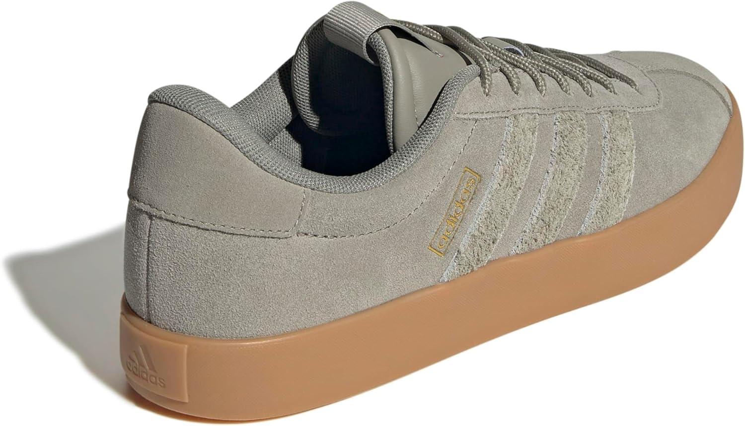 image:imageadidas Mens VL Court 30 SneakersSilver PebbleSilver PebbleGold Metallic