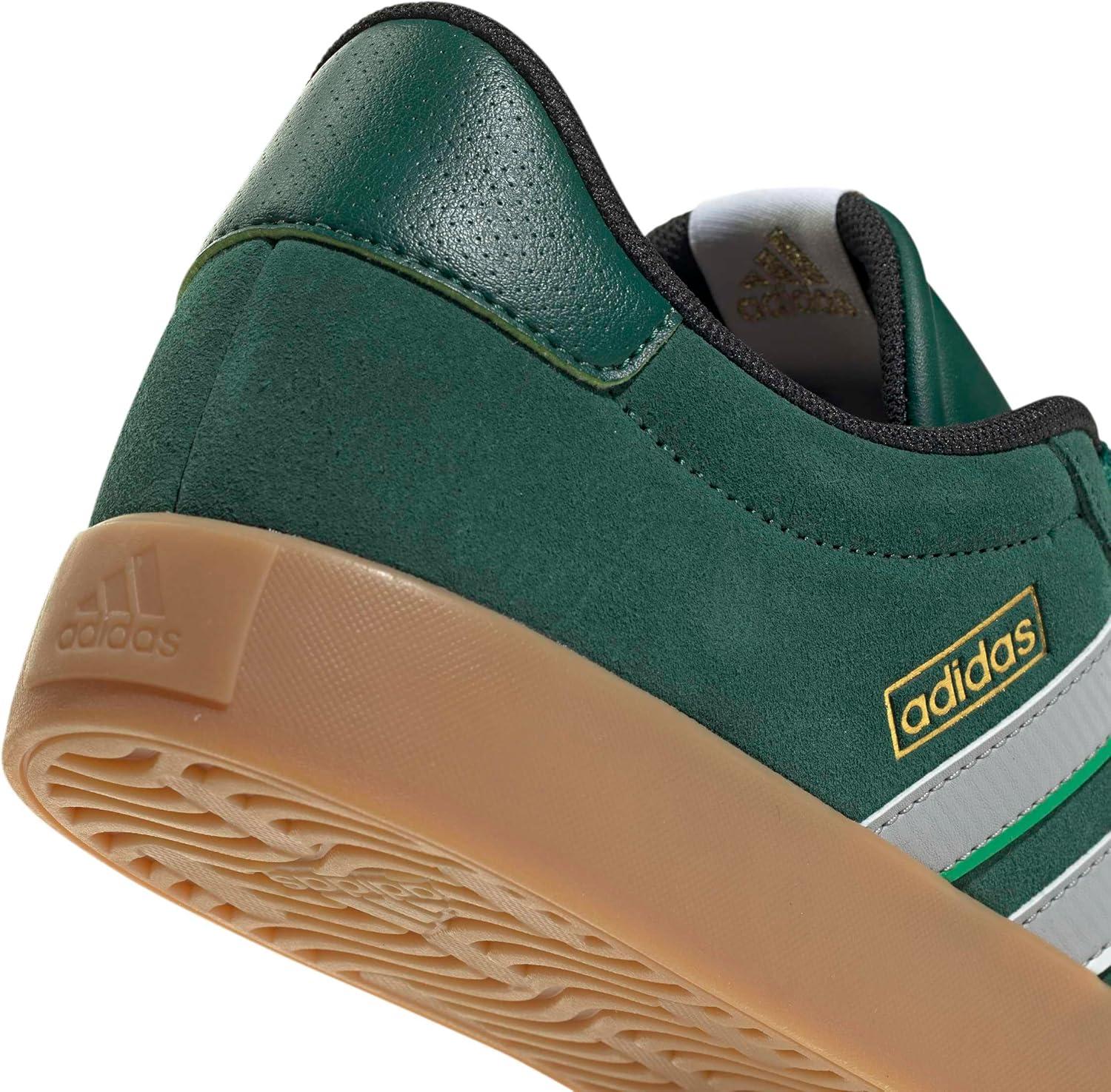 image:imageadidas Mens VL Court 30 SneakersTeam Dark GreenGreyWhite