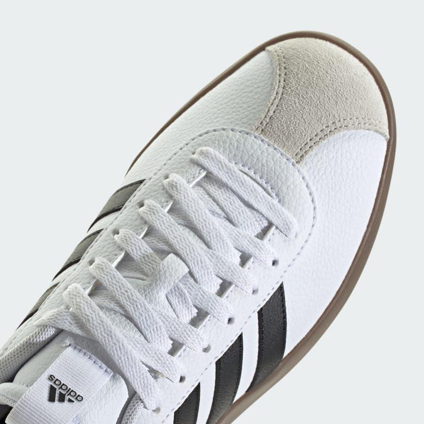 image:imageadidas Mens VL Court 30 SneakersWhiteBlackGrey