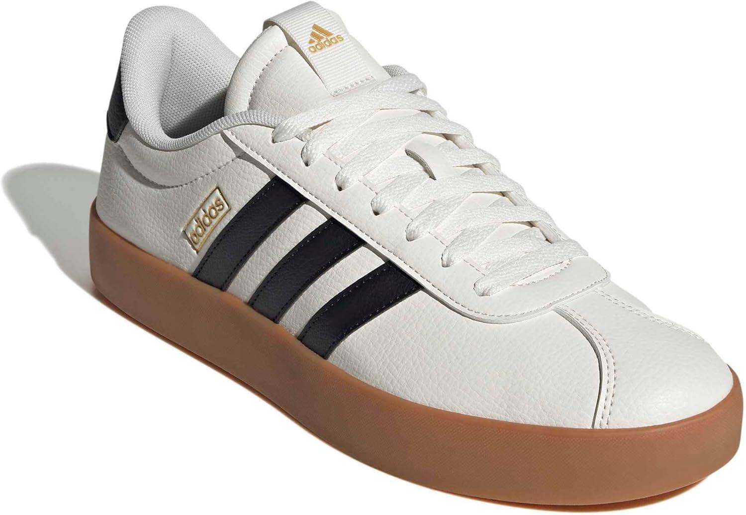 image:imageadidas Mens VL Court 30 SneakersWhiteBlackGum