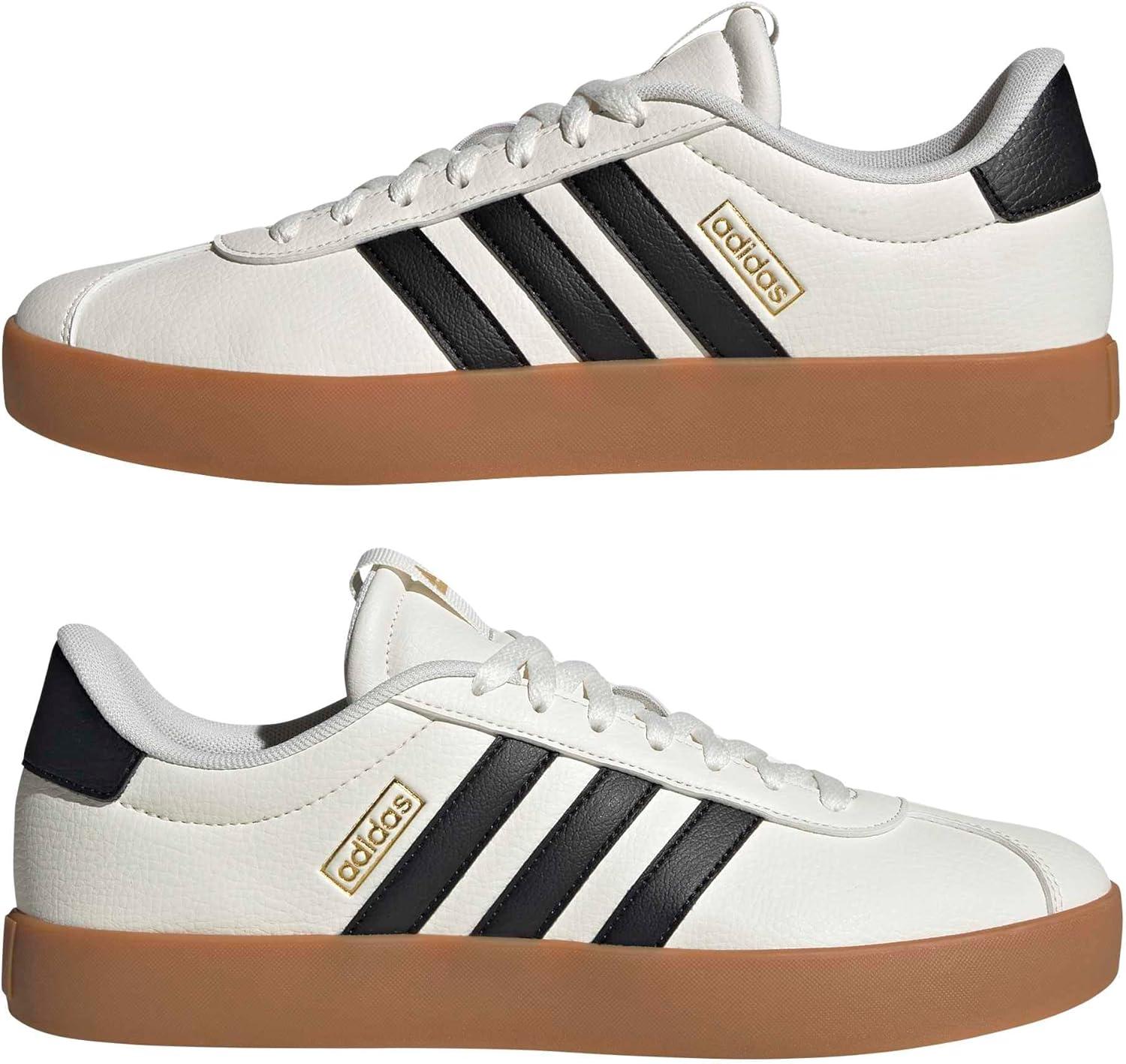 image:imageadidas Mens VL Court 30 SneakersWhiteBlackGum