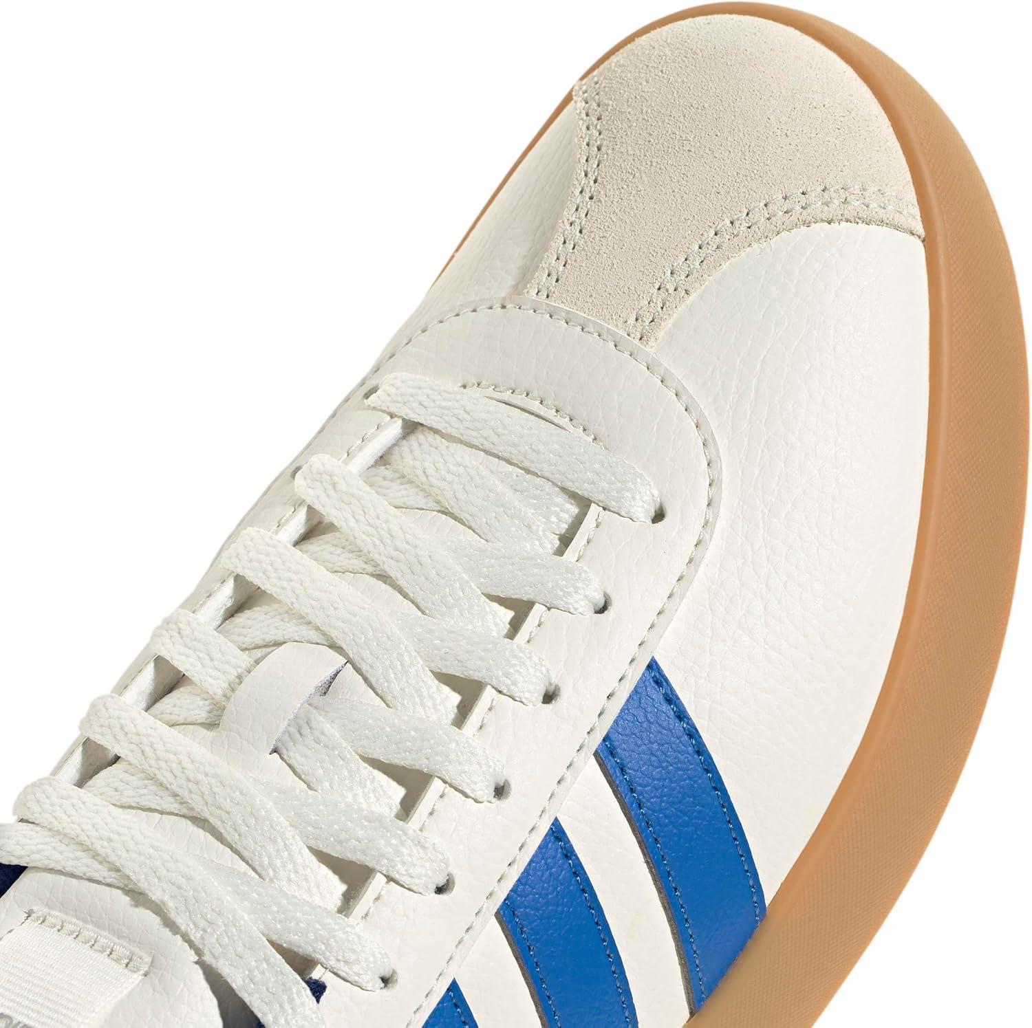 image:imageadidas Mens VL Court 30 SneakersWhiteBright RoyalDark Blue