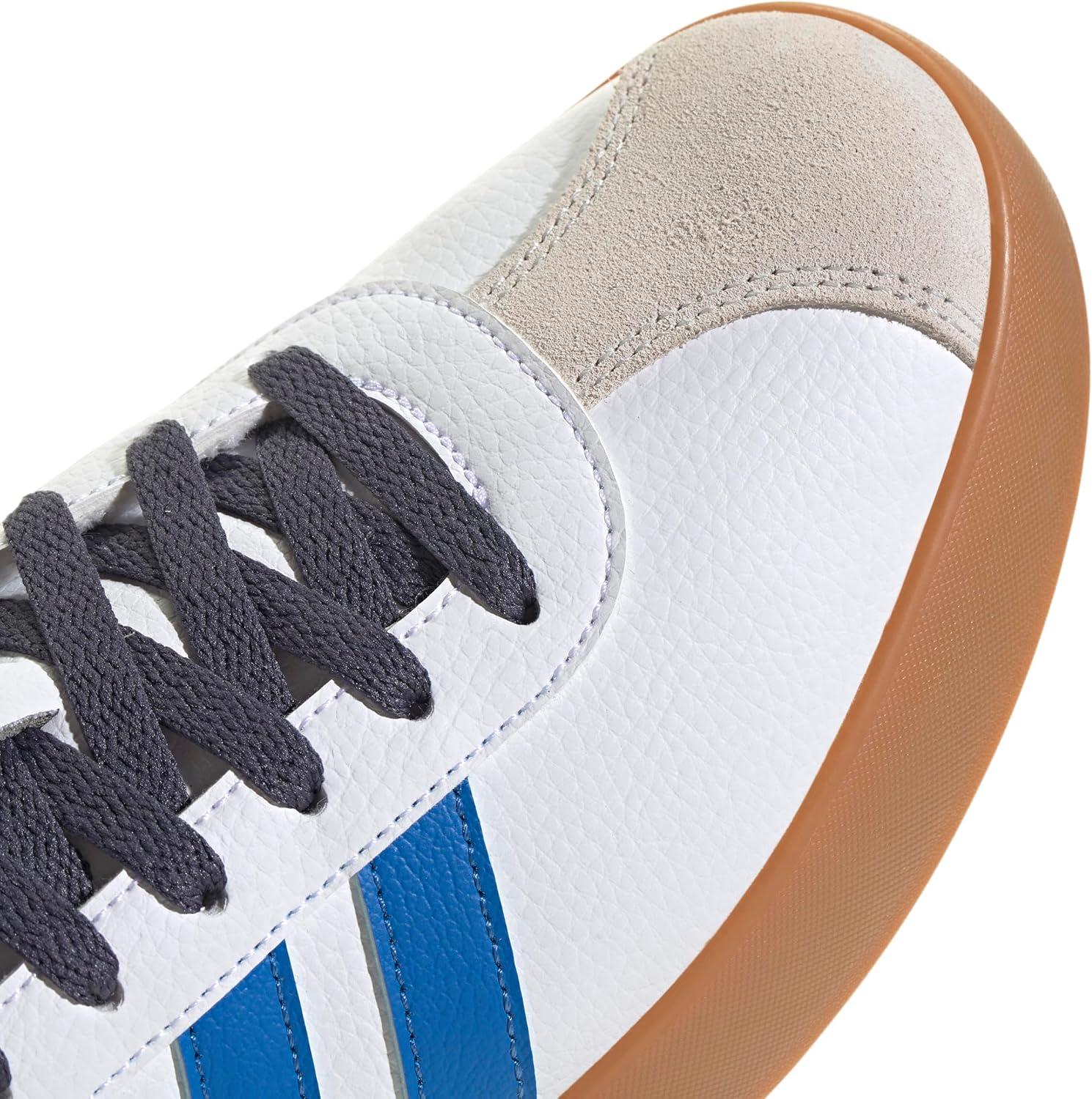 image:imageadidas Mens VL Court 30 SneakersWhiteBright RoyalShadow Navy