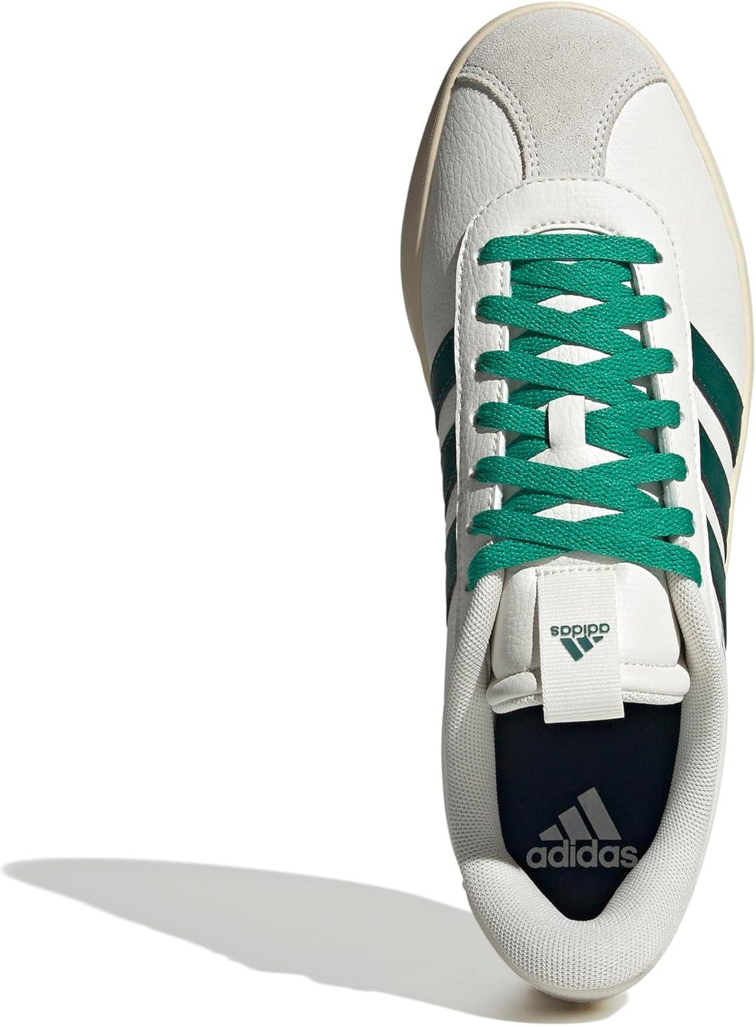 image:imageadidas Mens VL Court 30 SneakersWhiteCollegiate GreenCourt Green
