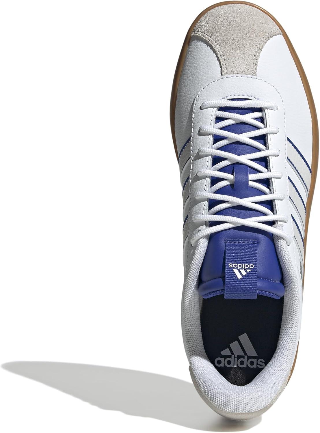 image:imageadidas Mens VL Court 30 SneakersWhiteCrystal WhiteSemi Lucid Blue