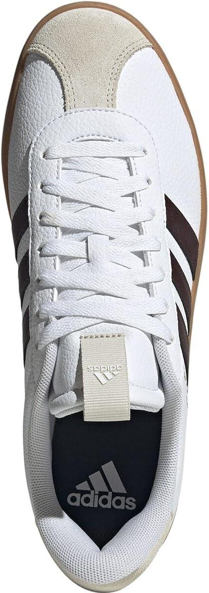 image:imageadidas Mens VL Court 30 SneakersWhiteShadow BrownAlumina