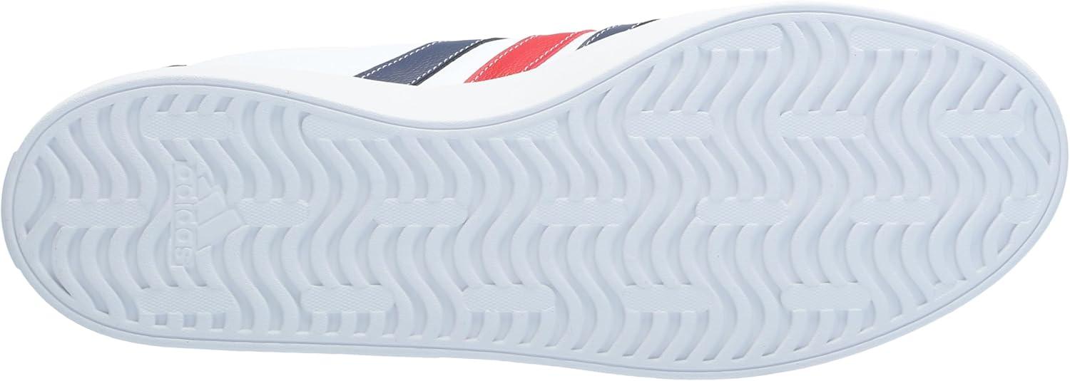 image:imageadidas Mens VL Court 30 SneakersWhiteTeam Navy BlueBetter Scarlet