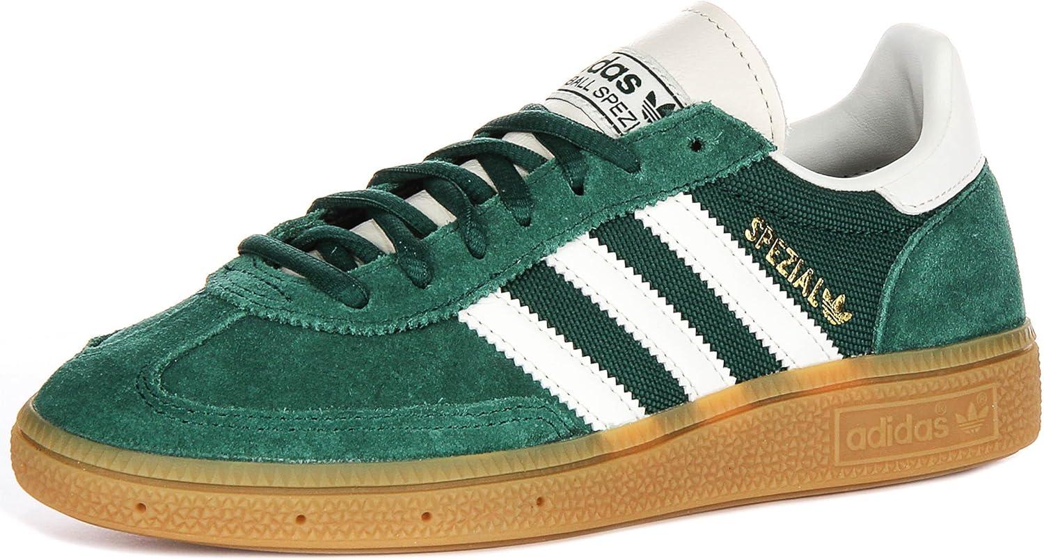 image:imageadidas Originals Handball Spezial Mens Shoes Collegiate GreenCloud WhiteChalk White Size 7