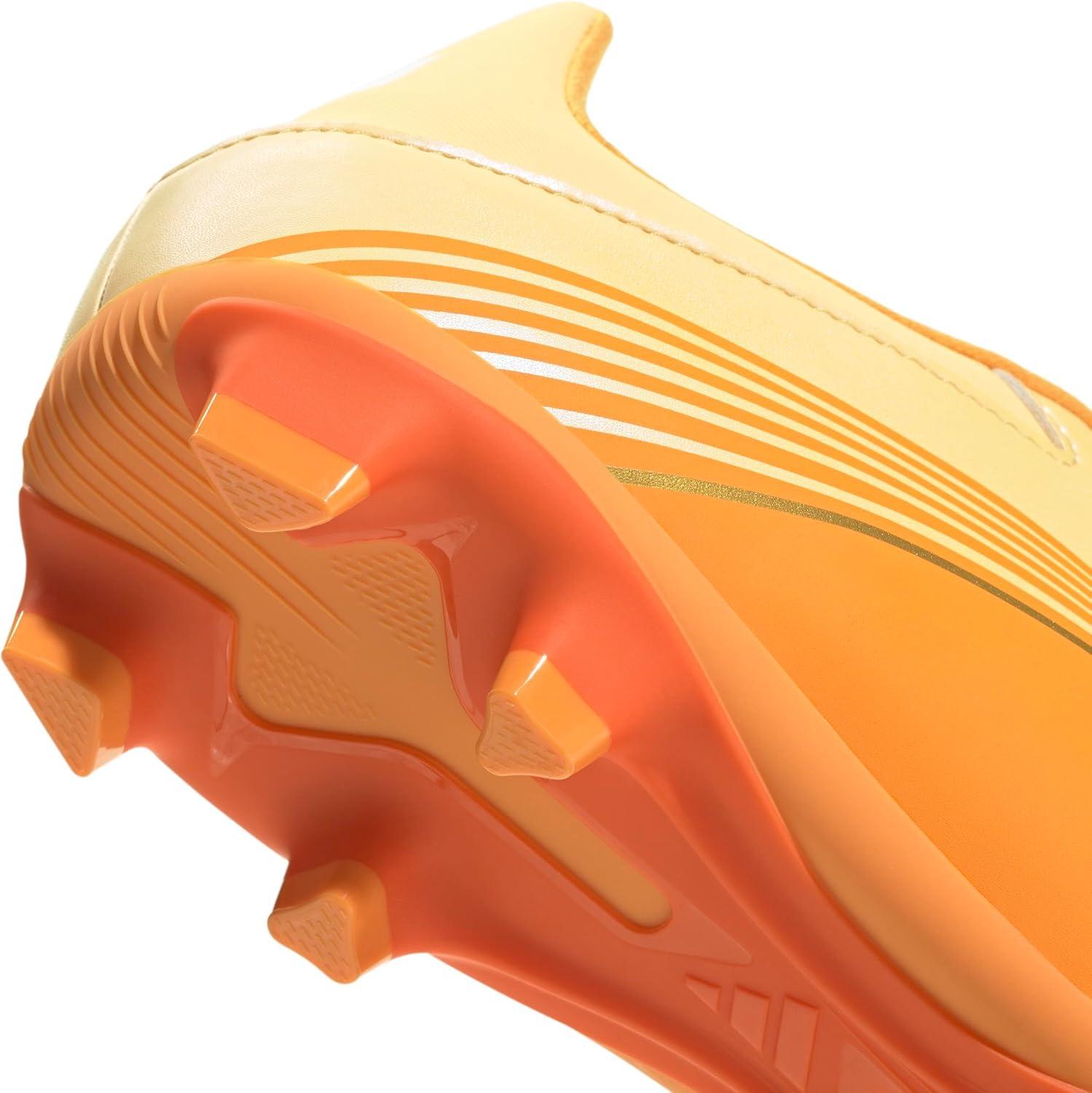 image:imageadidas Unisex Adult F50 Messi Club Firm Ground Multi Ground ShoesIce TangerineGold MetallicPure Tangerine