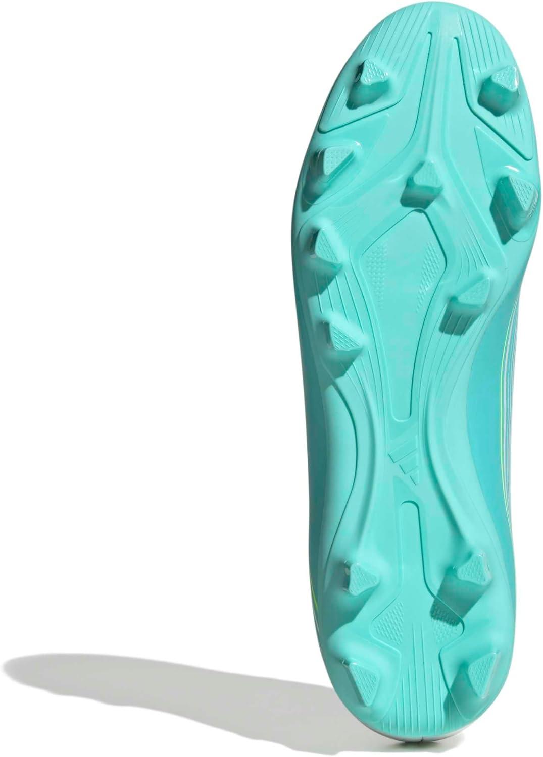 image:imageadidas Unisex Adult F50 Messi Club Firm Ground Multi Ground ShoesWhiteLucid PinkFlash Aqua