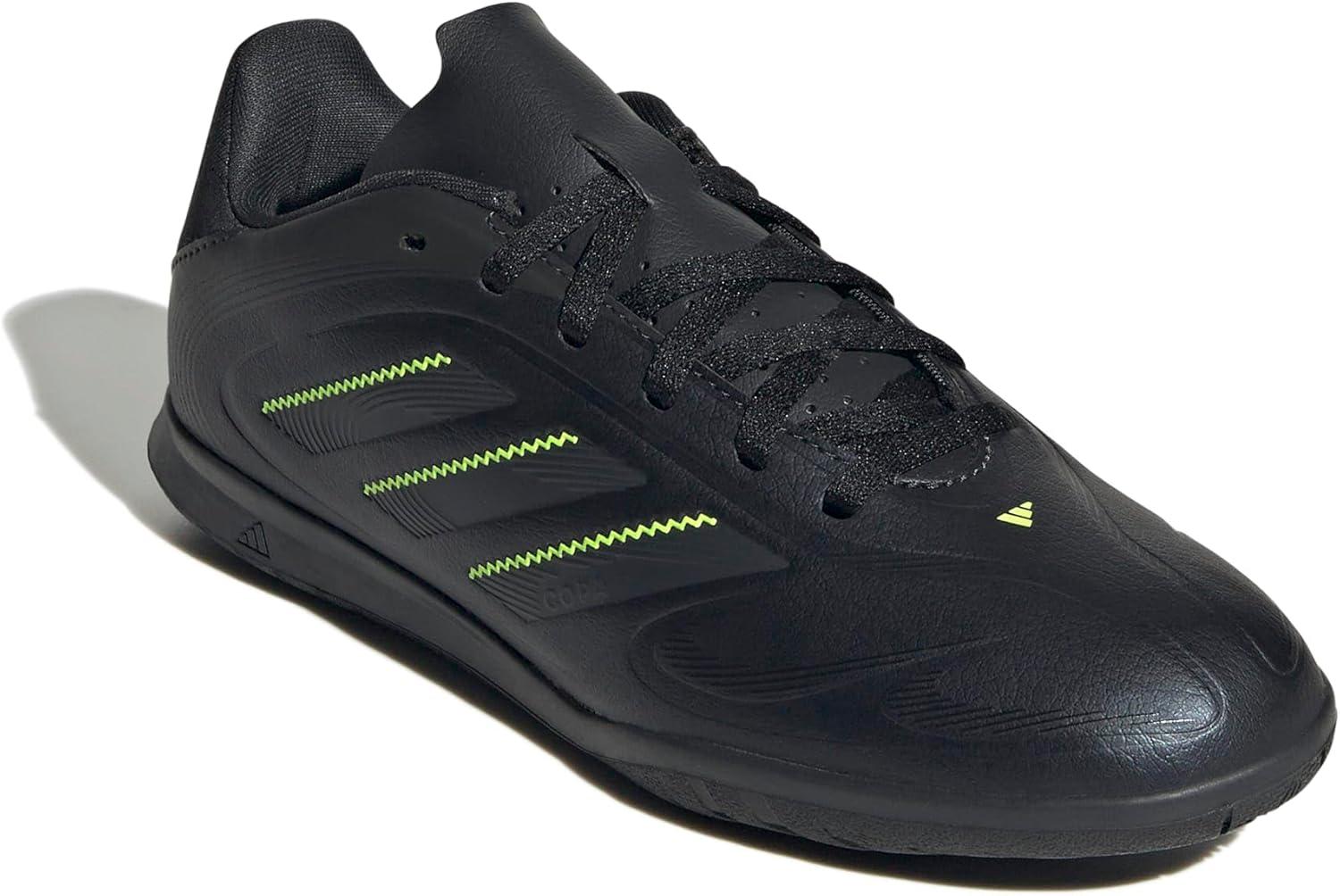 image:imageadidas UnisexChild Copa Pure 3 Club IndoorBlackSolid GreyLucid Lemon