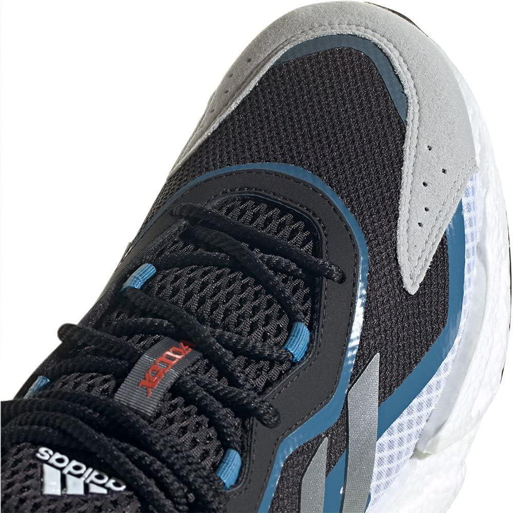 image:imageadidas Womens SneakerCore Black Silver Met Altered Blue