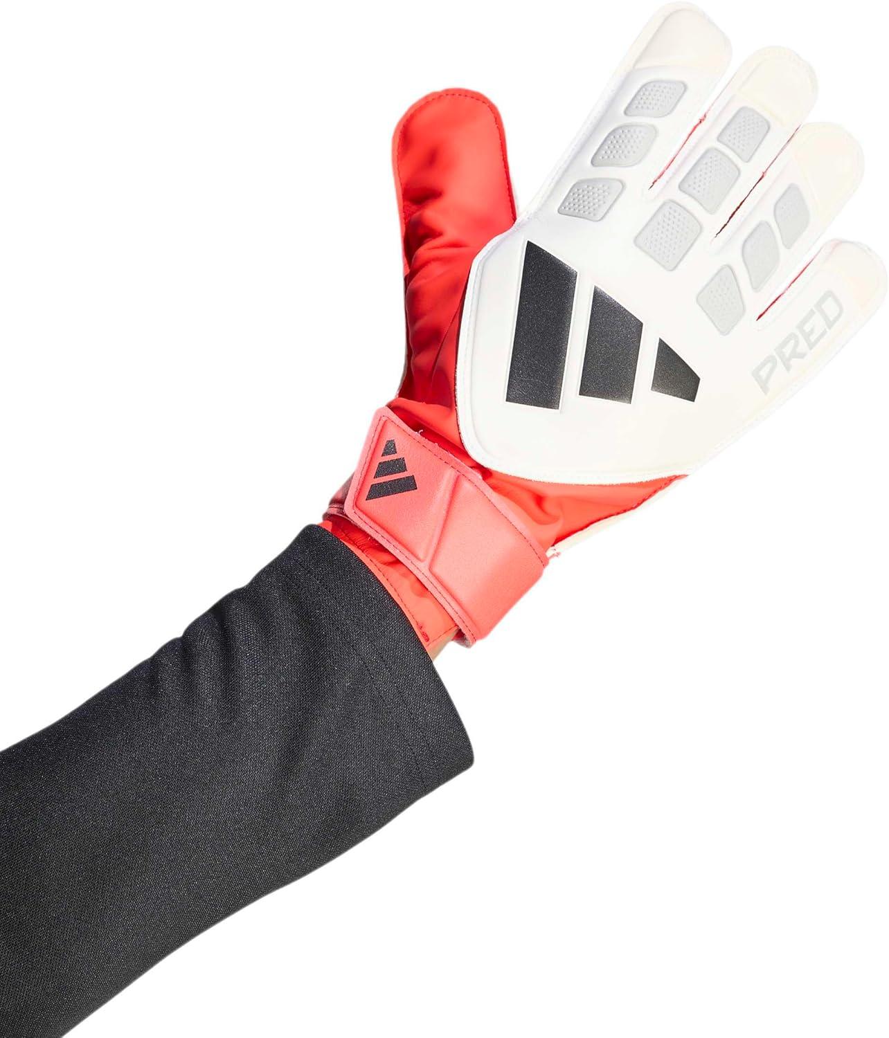 image:imageadidasGoalie GlovesWhiteLucid RedBlack