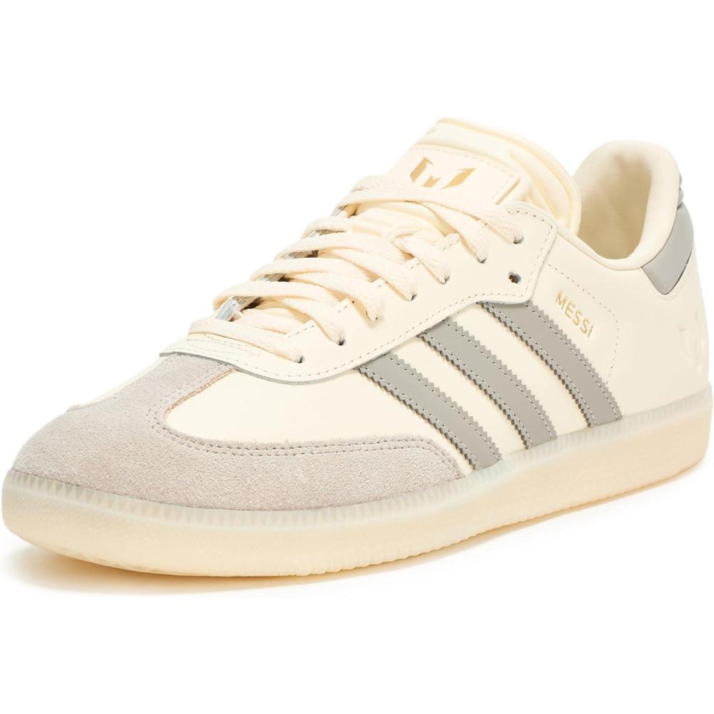 image:imageAdidas Mens Samba MessiCream WhiteLight BrownGold Metallic