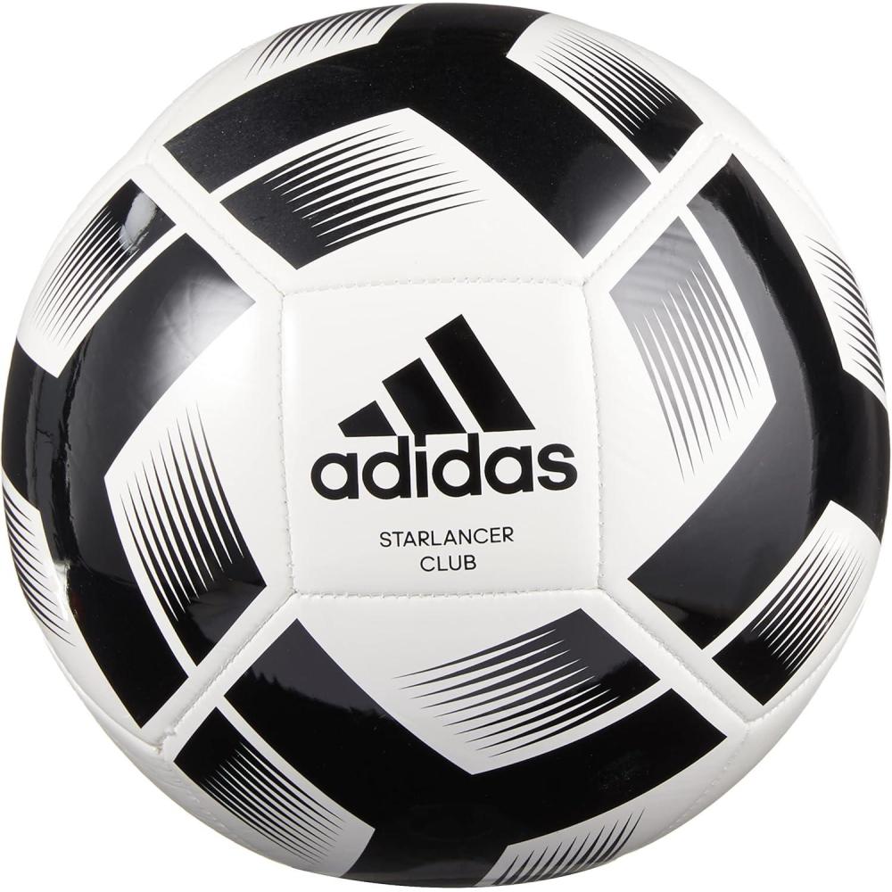 image:imageAdidas Starlancer Club Soccer BallBlackWhite