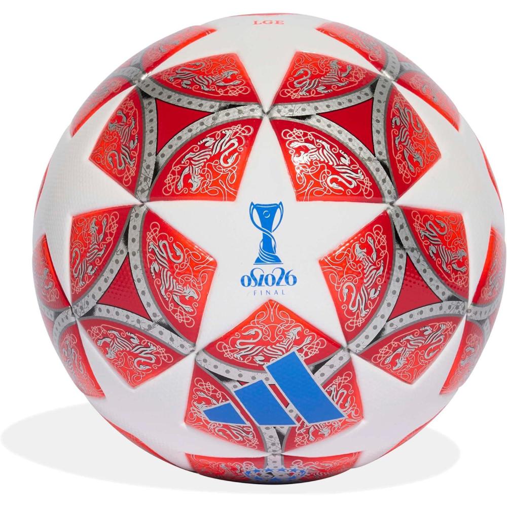 image:imageAdidas UCL League Womens Soccer BallWhiteScarlet