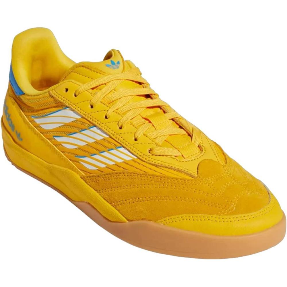 image:imageadidas Mens Copa Nationale Skate ShoesBold GoldCloud WhiteBlue Rush