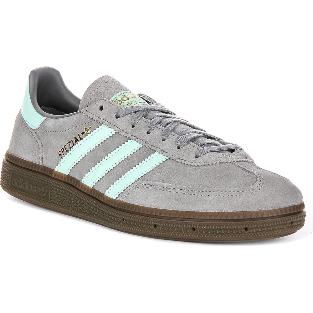 image:imageadidas Mens Handball Spzl J Undefineds 70S Design Logo Contrasts Sole TrainersGray Blue