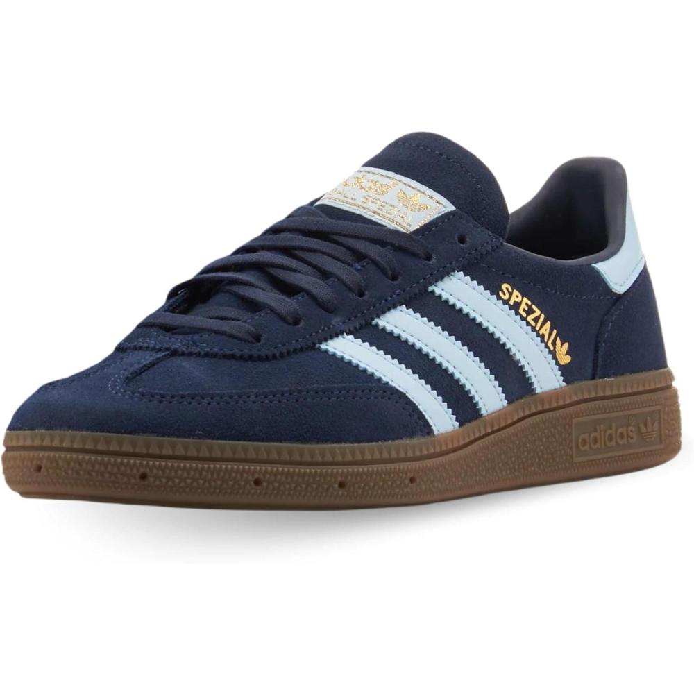 image:imageadidas Mens Handball Spzl J Undefineds 70S Design Logo Contrasts Sole TrainersNavy Blue