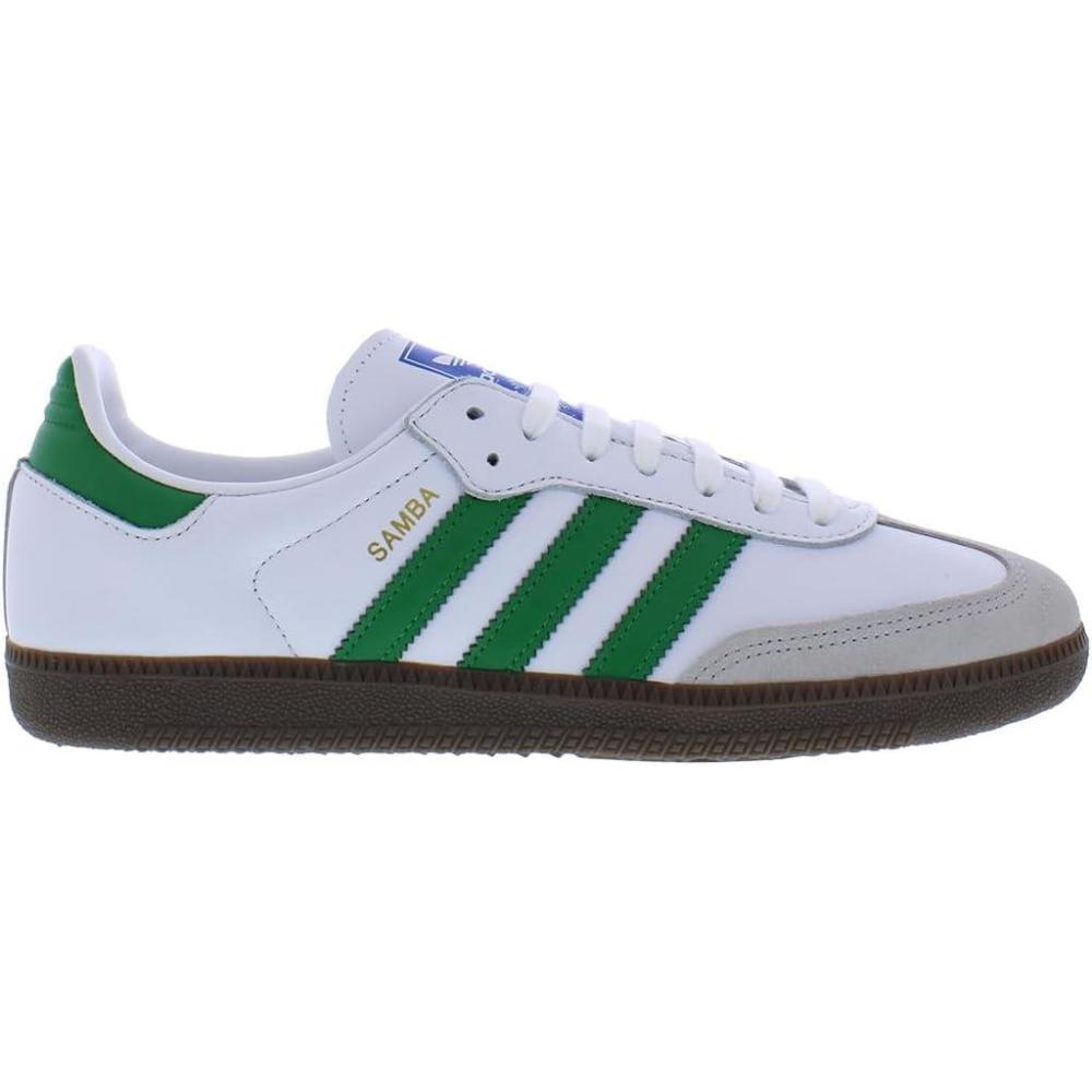 image:imageadidas Mens Samba ShoesCloud WhiteGreenSupplier Colourwhite