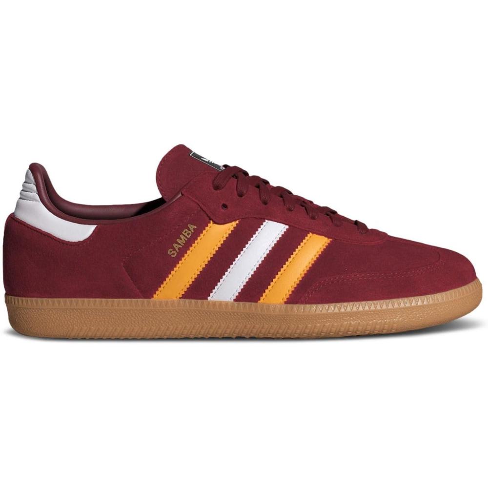 image:imageadidas Mens Samba ShoesCollegiate BurgundyCrew YellowGum