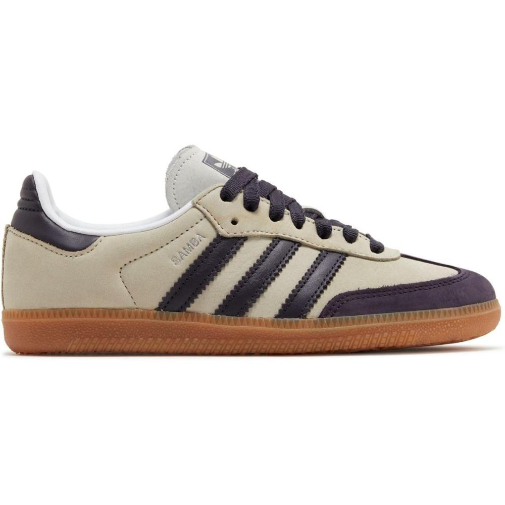 image:imageadidas Mens Samba ShoesPutty GreyAurora BlackSilver Metallic