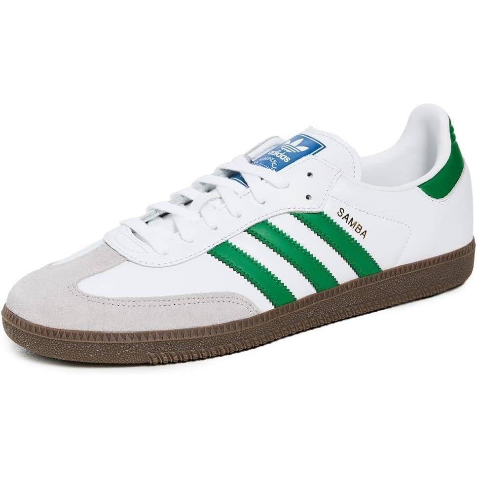 image:imageadidas Mens Samba ShoesWhiteGreenSupplier Colour