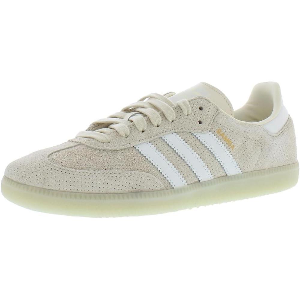 image:imageadidas Mens Samba ShoesWonder WhiteCore WhiteLinen Greenbeige