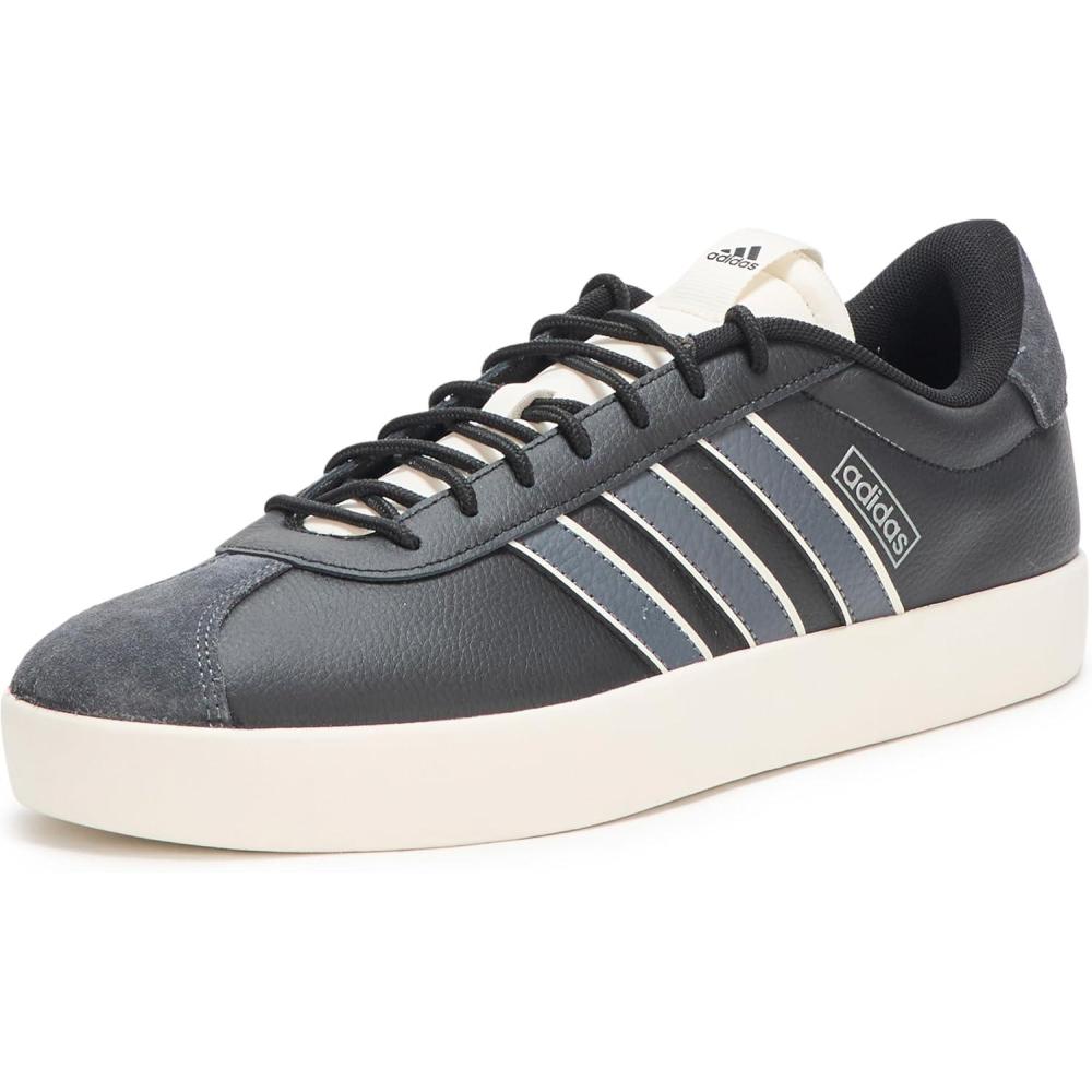 image:imageadidas Mens VL Court 30 SneakersBlackGreyWhite