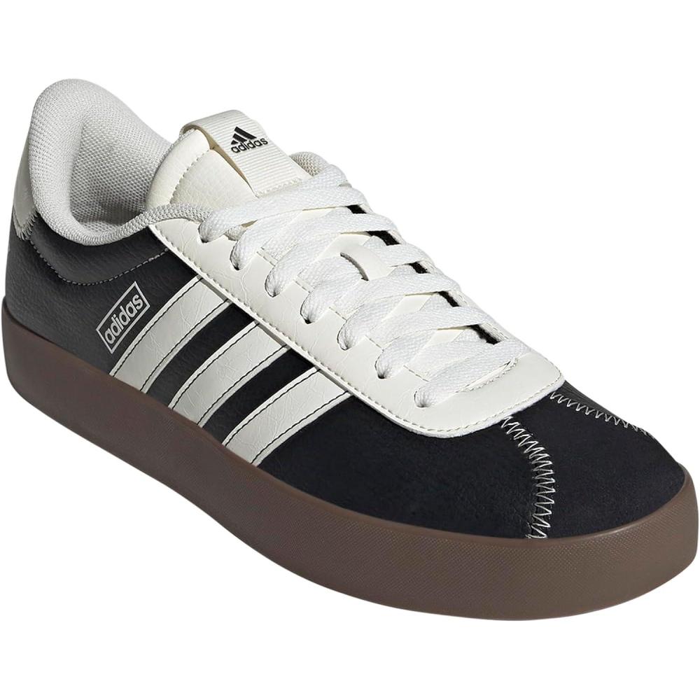image:imageadidas Mens VL Court 30 SneakersBlackOff WhiteBlack