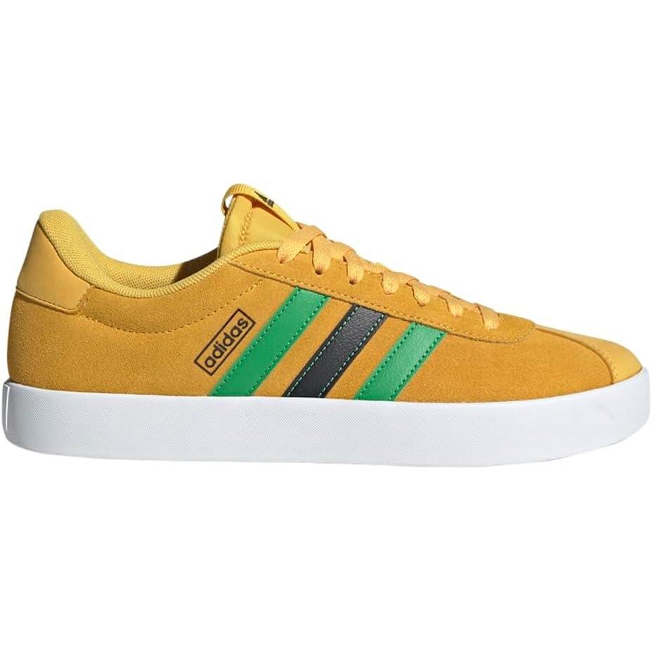 image:imageadidas Mens VL Court 30 SneakersBold GoldVivid GreenBlack