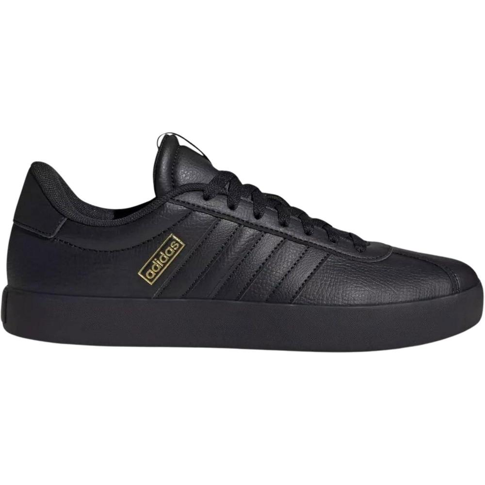 image:imageadidas Mens VL Court 30 SneakersCarbon Black Carbon Black Goldmet