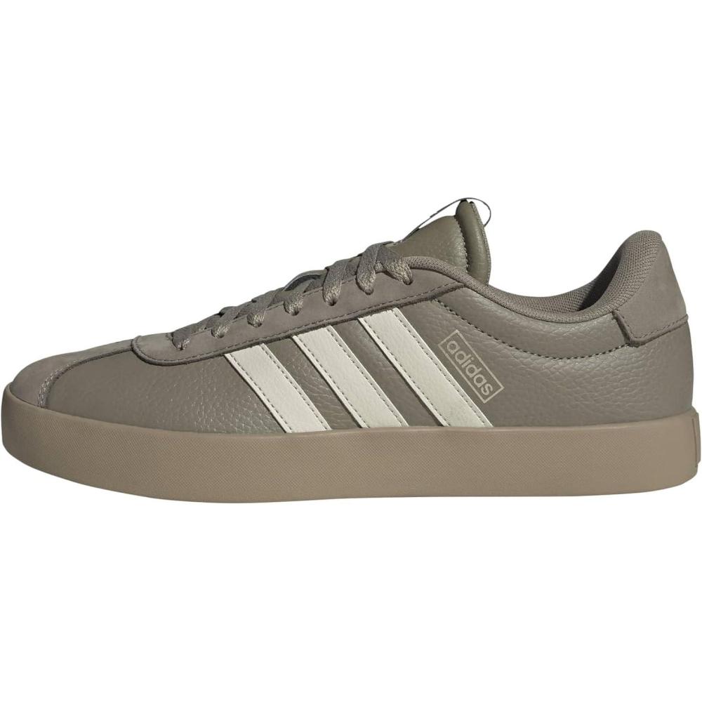 image:imageadidas Mens VL Court 30 SneakersClayAluminaCyber Metallic