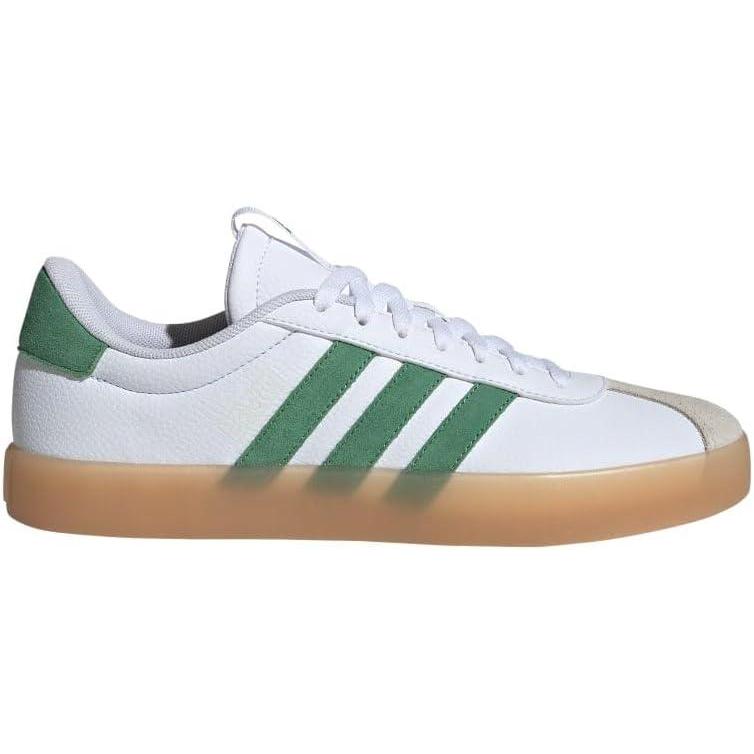 image:imageadidas Mens VL Court 30 SneakersCloud WhitePreloved GreenAlumina