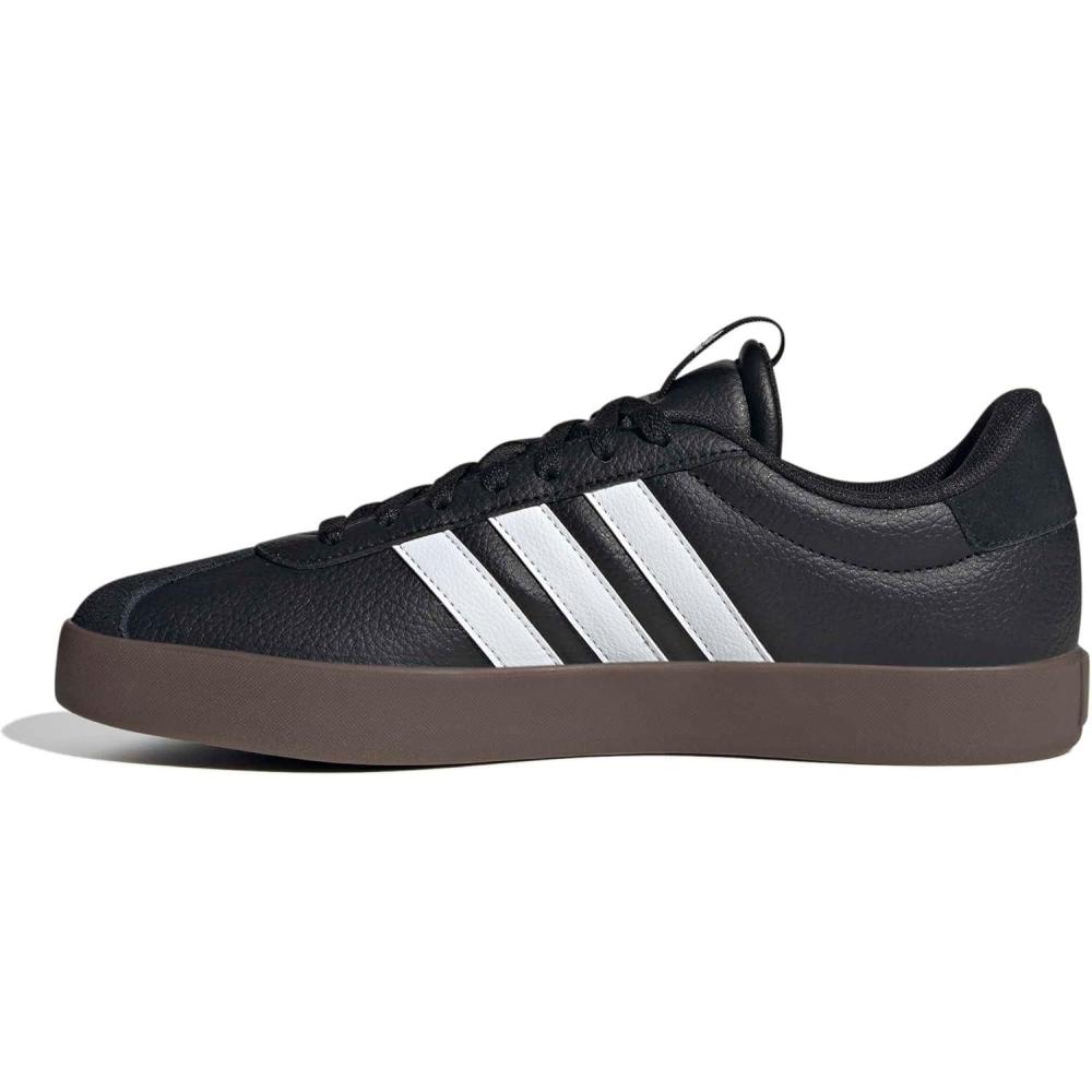 image:imageadidas Mens VL Court 30 SneakersCore BlackFootwear WhiteGum Id6286