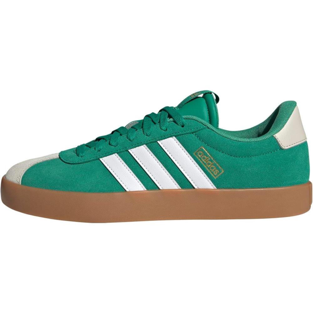 image:imageadidas Mens VL Court 30 SneakersCourt GreenWhiteAlumina