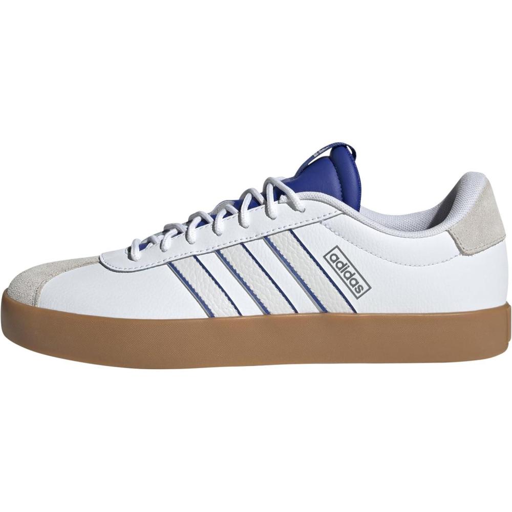 image:imageadidas Mens VL Court 30 SneakersFtwr White Crystal White Semi Lucid Blue