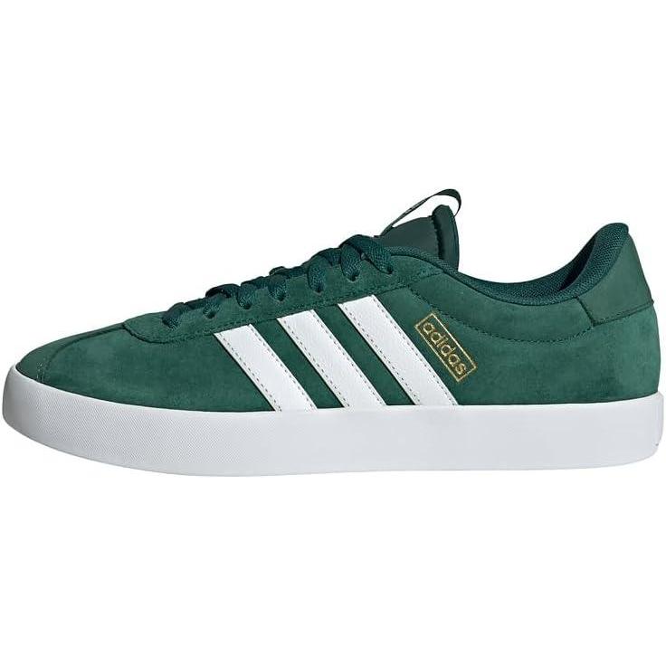 image:imageadidas Mens VL Court 30 SneakersGreen Cloud White Wonder Silver