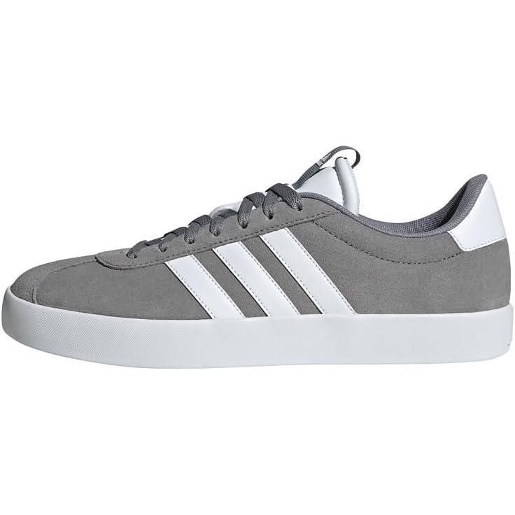 image:imageadidas Mens VL Court 30 SneakersGrey Three Cloud White Cloud White