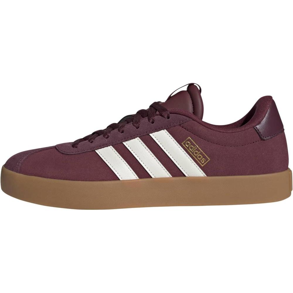 image:imageadidas Mens VL Court 30 SneakersShadow RedOff WhiteMaroon