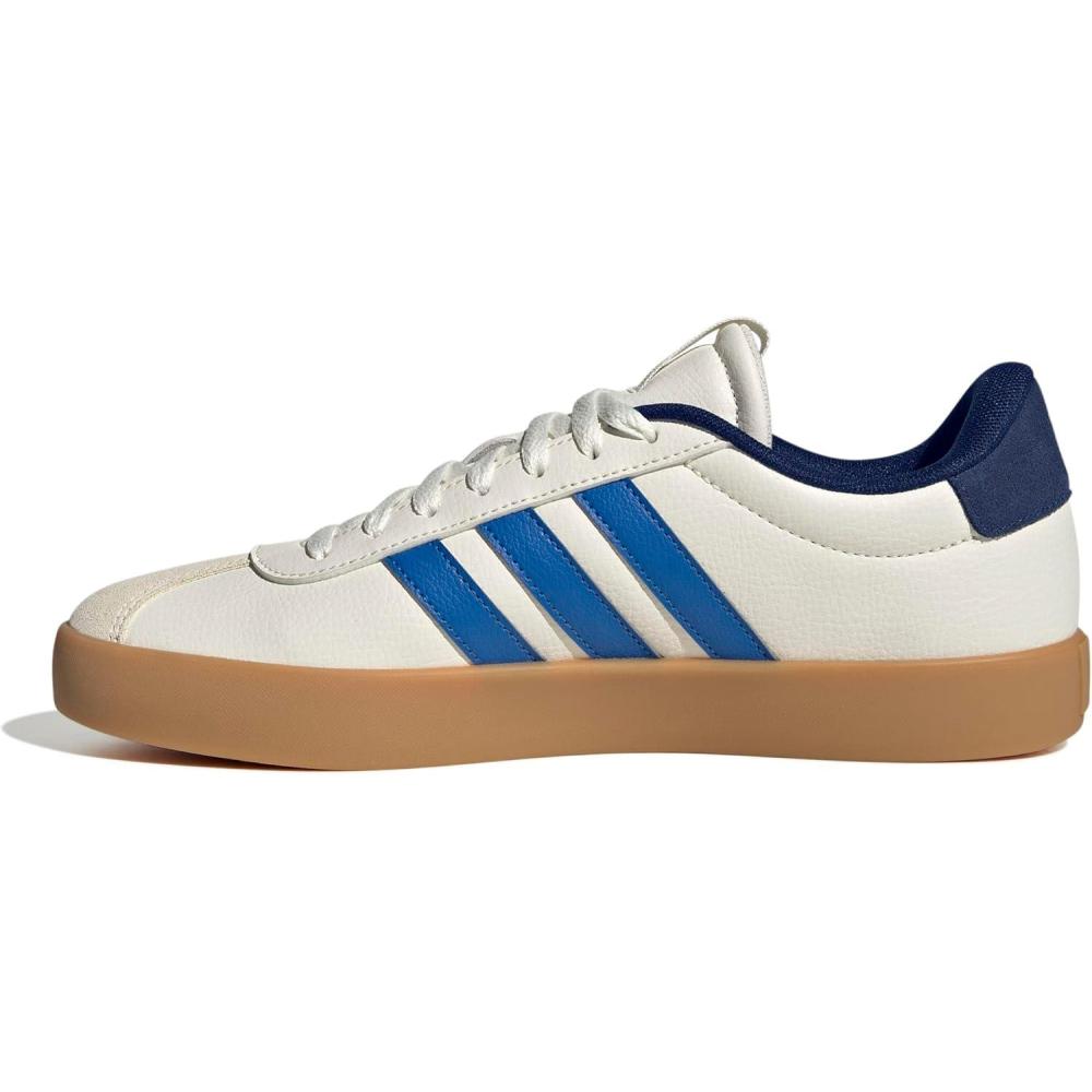 image:imageadidas Mens VL Court 30 SneakersWhiteBright RoyalDark Blue