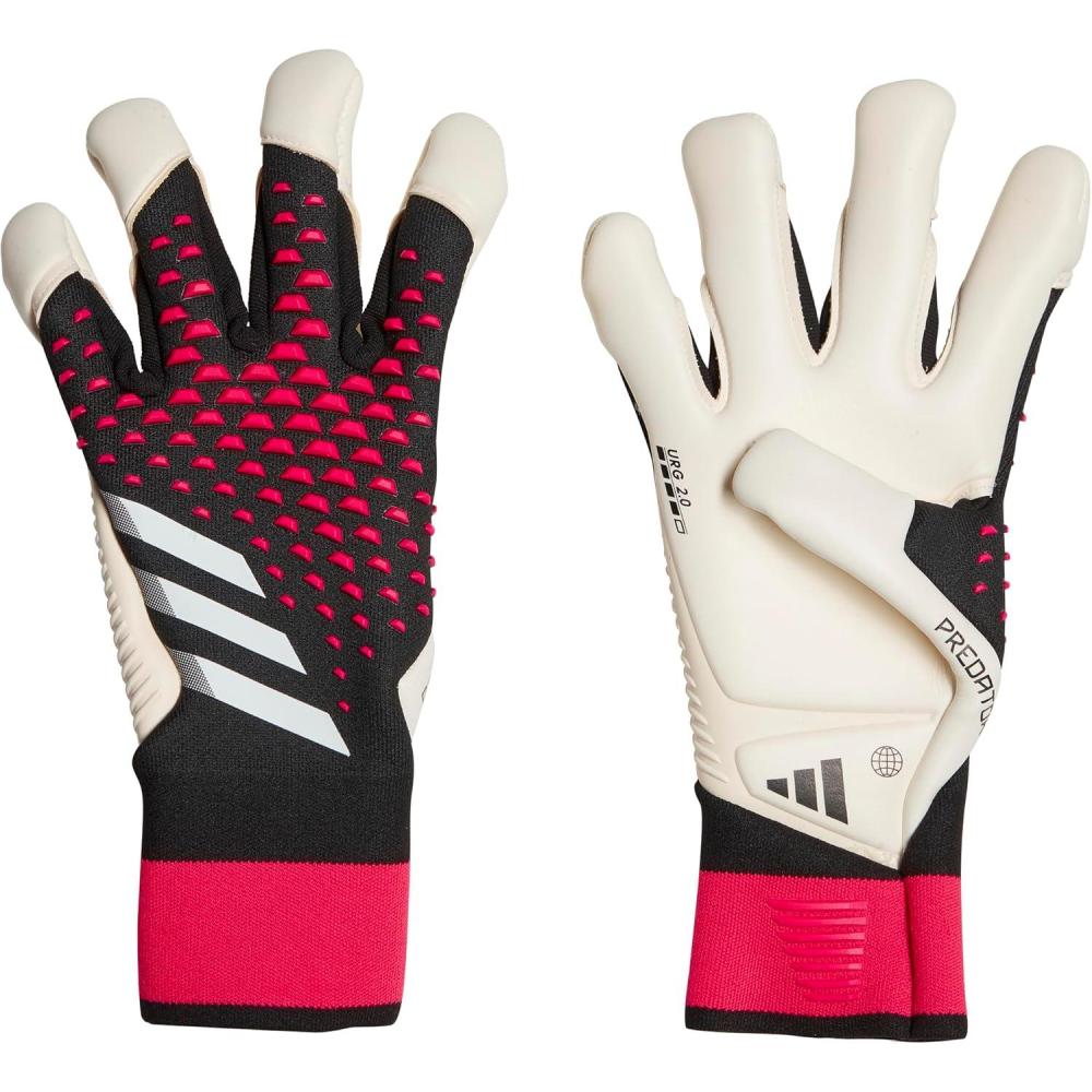image:imageadidas Predator GL Pro Hybrid Goalkeeper Gloves BlackPinkWhite Size 80