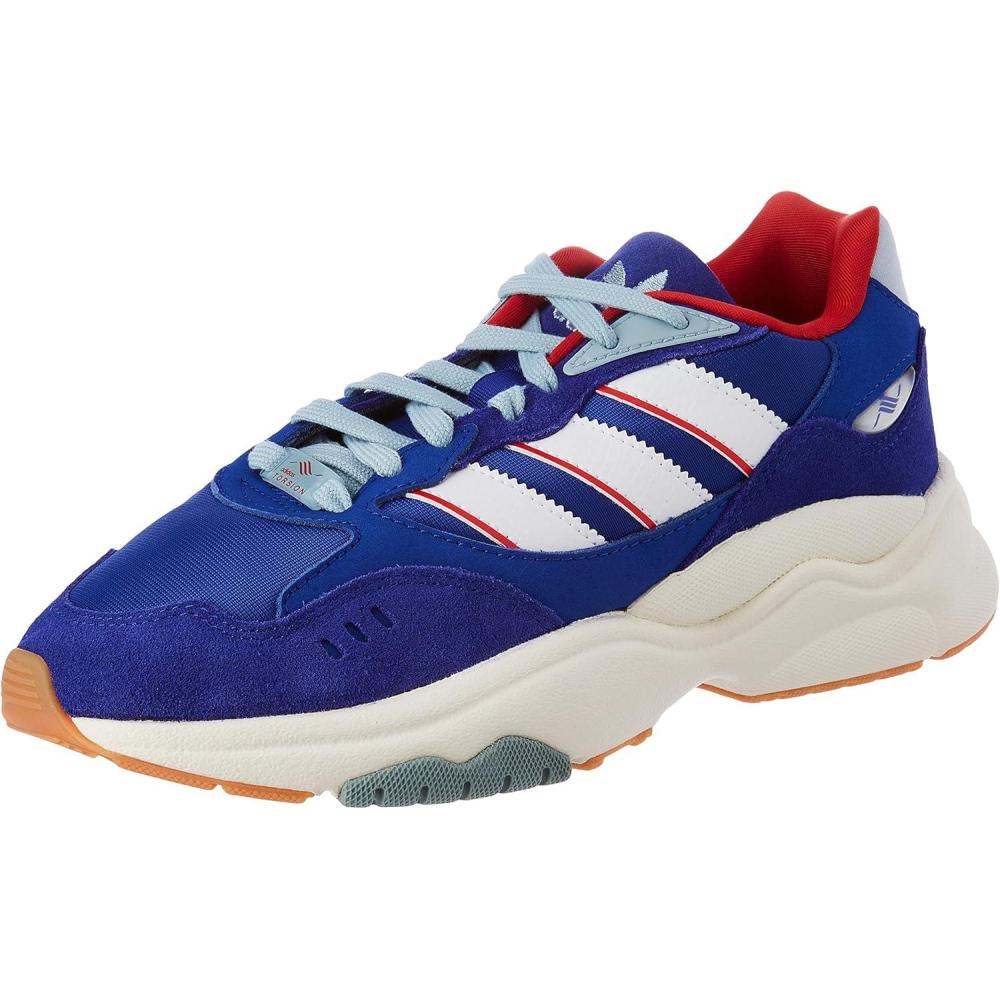 image:imageadidas Retropy F90 Mens TrainersSemi Lucid Blue Off White Better Scarlet
