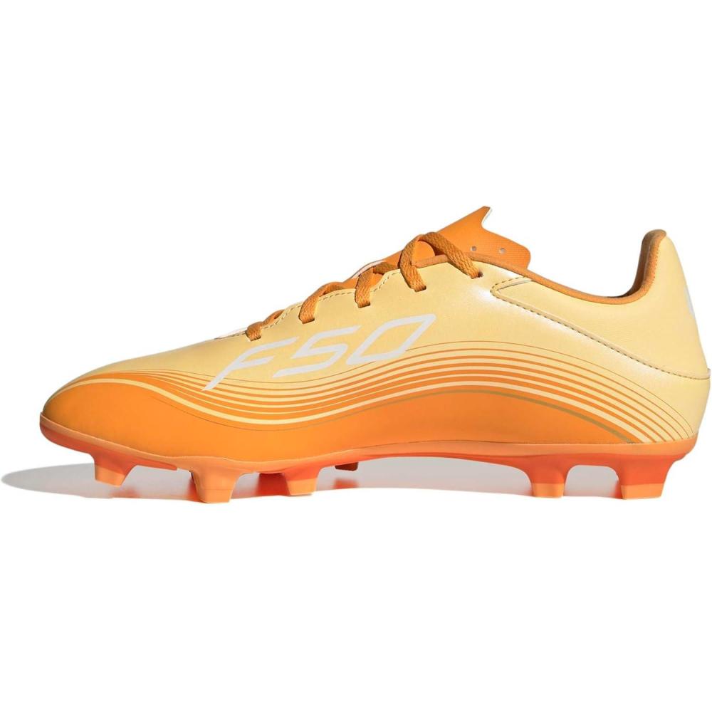 image:imageadidas Unisex Adult F50 Messi Club Firm Ground Multi Ground ShoesIce TangerineGold MetallicPure Tangerine