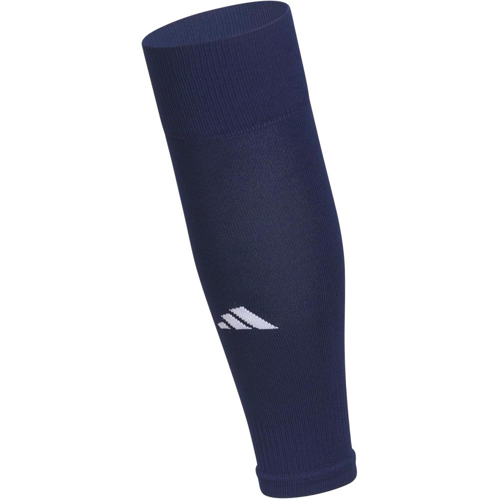 image:imageadidas Unisex Metro Soccer Socks or Calf Sleeves 1 Pair OvertheCalfTeam Navy BlueCalf Sleeve