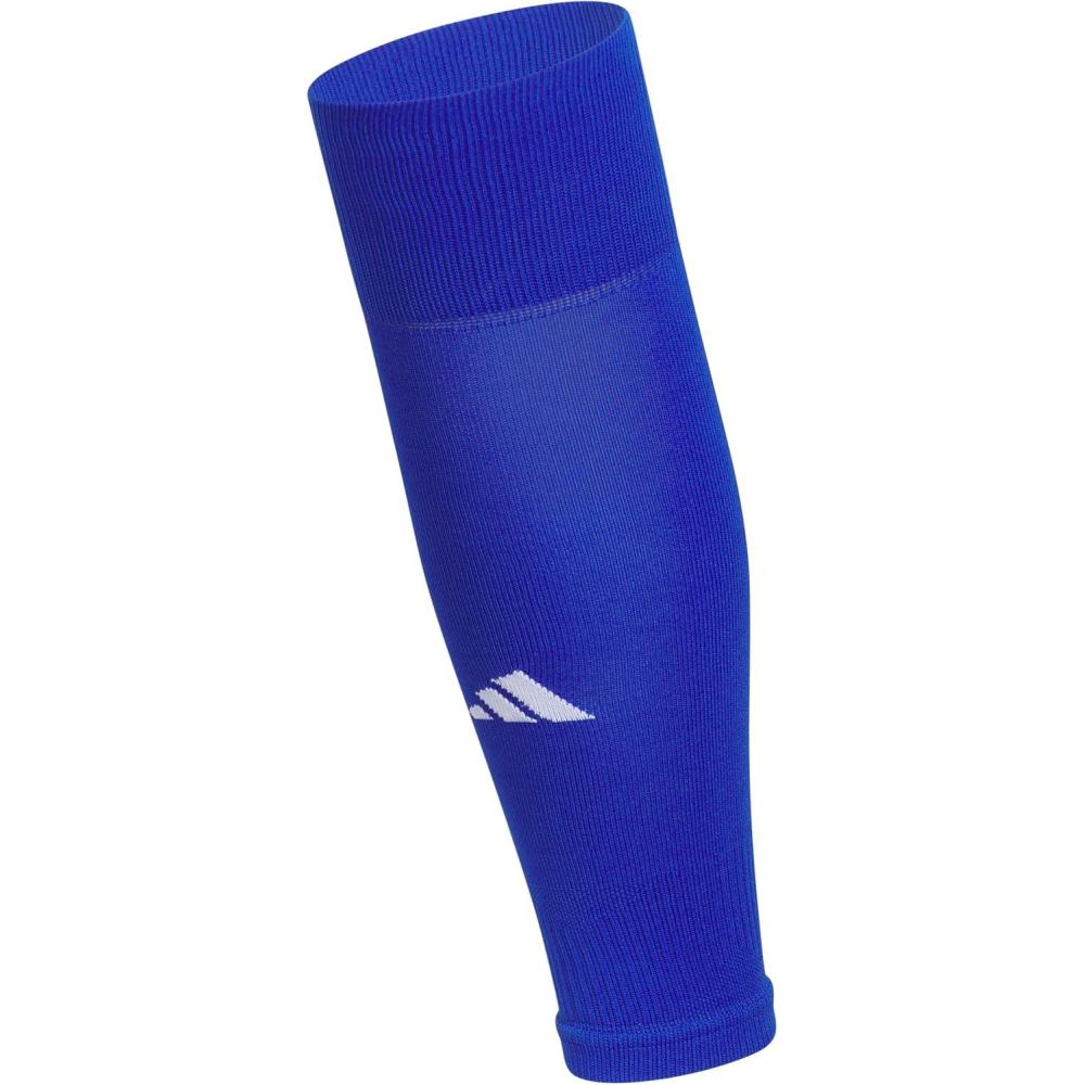 image:imageadidas Unisex Metro Soccer Socks or Calf Sleeves 1 Pair OvertheCalfTeam Royal BlueWhiteCalf Sleeve