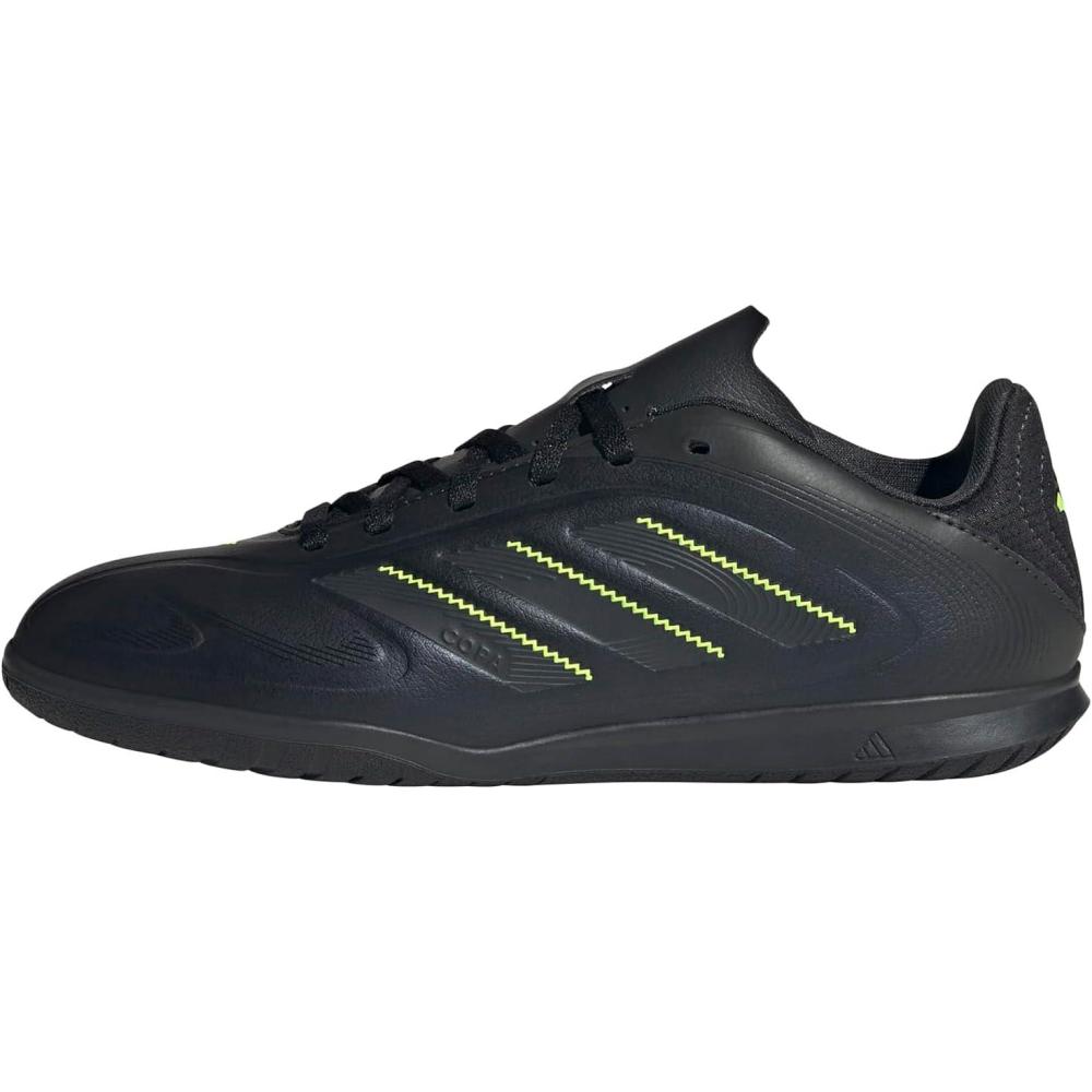 image:imageadidas UnisexChild Copa Pure 3 Club IndoorBlackSolid GreyLucid Lemon