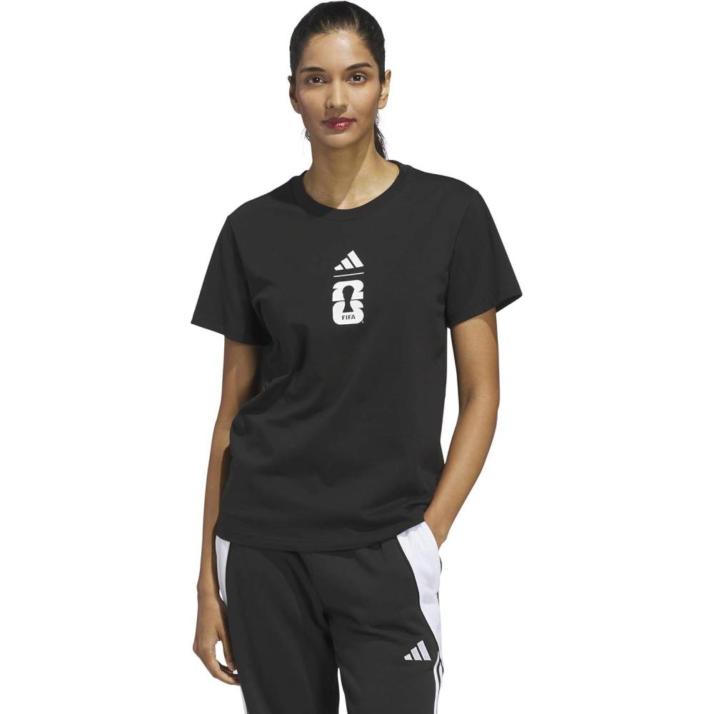 image:imageadidas Womens FIFA World Cup 26 Match Ball Graphic TShirtBlack