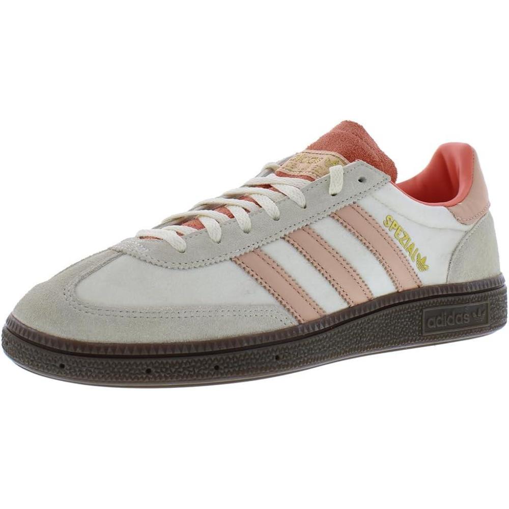 image:imageadidas Womens Handball Spezial SneakersCream WhitePower CoralTeam Khaki